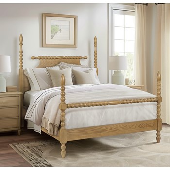 Beckett Turned Wood Spindle Bed