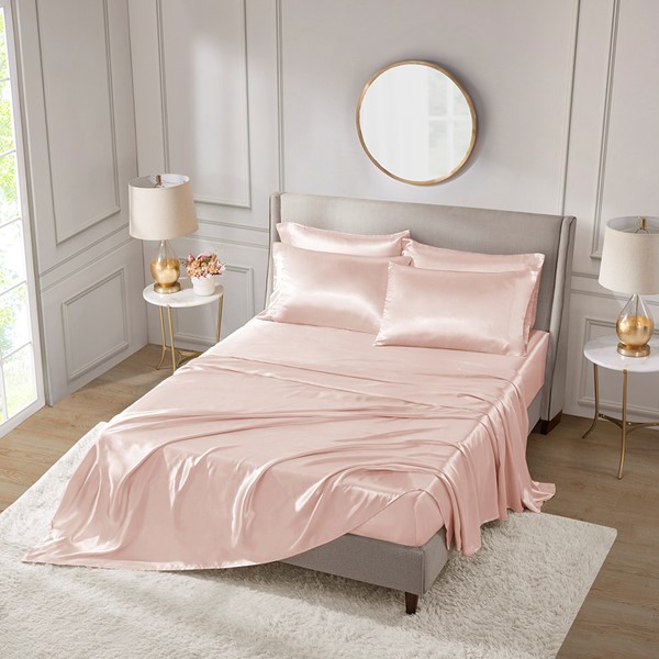 luxury oeko-tex bed sheets silky satin