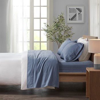 Wholesale True North by Sleep Philosophy Cozy Cotton Flannel Printed Sheet Set