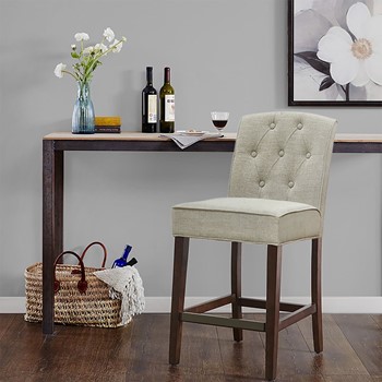Marian Tufted Counter Stool