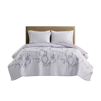 Kate Printed Reversible Quilt Set
