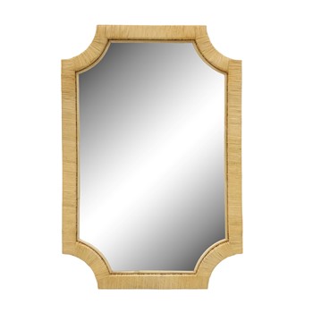 Wholesale INK+IVY Averin Natural Rattan Wall Mirror