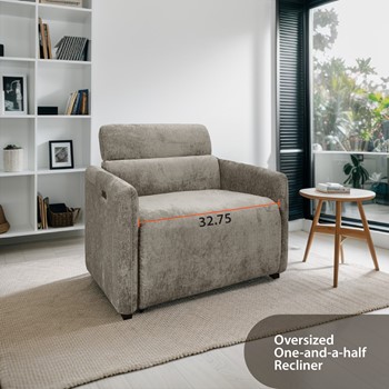 Ava Power Modern Recliner