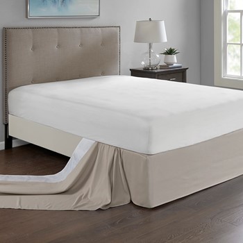 Wholesale Madison Park Simple Fit Wrap Around Adjustable Bedskirt
