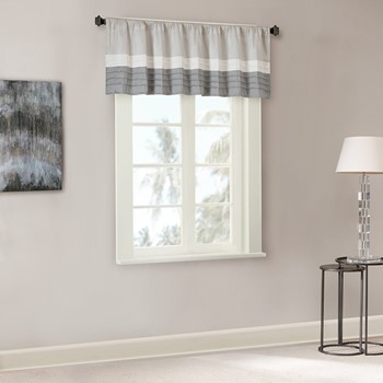 Amherst Polyoni Pintuck Window Valance