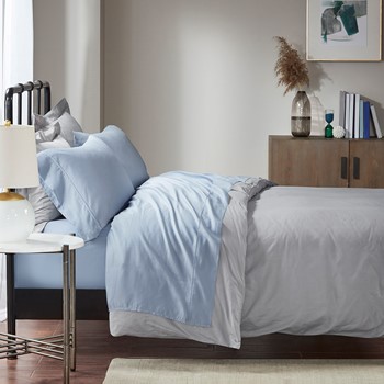1500 Thread Count Cotton Blend 4 PC Sheet Set