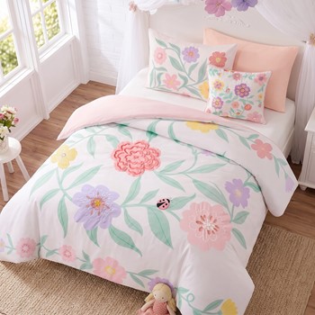 Wholesale Intelligent Design Kids Floral Comforter Set