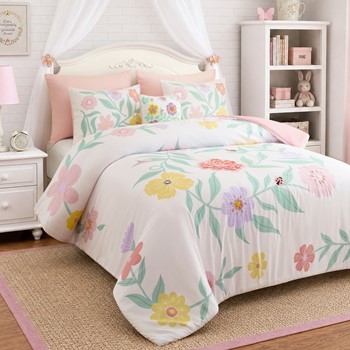 Wholesale Intelligent Design Kids Floral Comforter Set