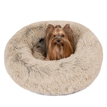 Designer-Inspired Fuzzy Friends: Parody Plush Dog Beds for