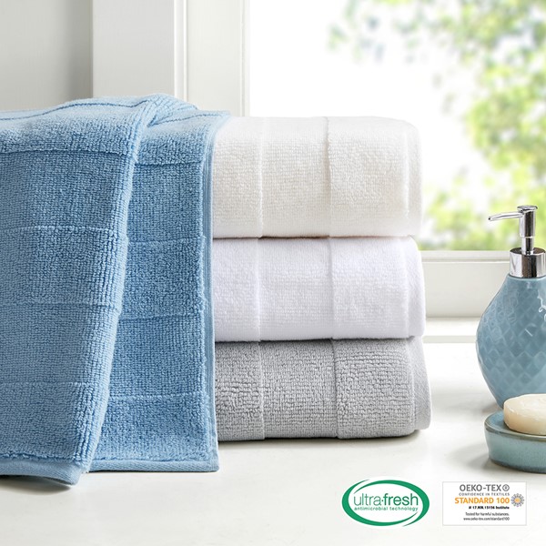 Madison Park Organic Cotton Solid 6-pc. Bath Towel Set-JCPenney
