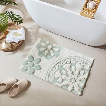 Wholesale Madison Park Casablanca Medallion Cotton Tufted Bath Rug