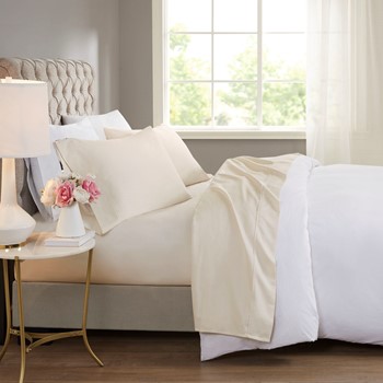 Wholesale Beautyrest 600 Thread Count Cooling Cotton Blend 4 PC Sheet Set