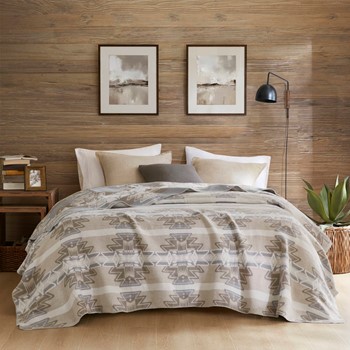 Alberta Cotton Blend Blanket