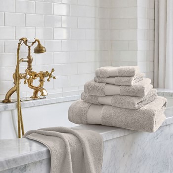 Turkish Cotton 6 Piece Bath Towel Set