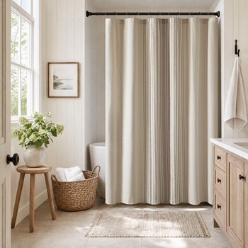 Wholesale Harbor House Blue Ellery Shower Curtain