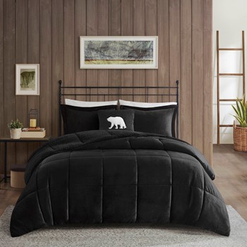 Wholesale Woolrich Alton Plush to Sherpa Down Alternative Comforter Set