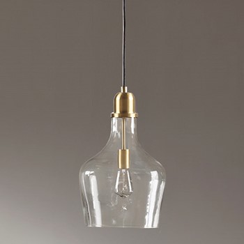 Wholesale INK+IVY Auburn Bell Shaped Hanging Glass Pendant Light