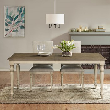Fiona Rectangular Wood Dining Table