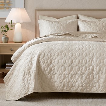 Harper 3 Piece Velvet Quilt Set