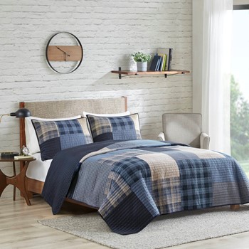 Wholesale Woolrich Winter Hills Oversized Cotton Quilt Set