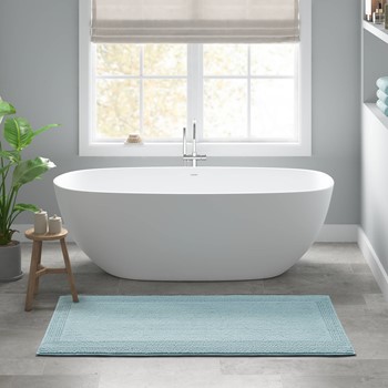 Wholesale Madison Park Signature Splendor 100% Cotton Tufted 3000 GSM Reversible Bath Rug