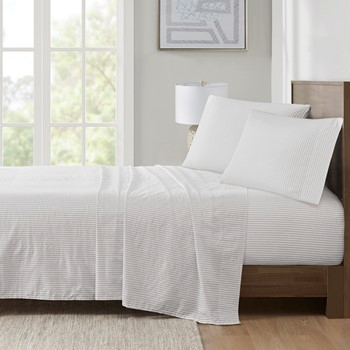 Wholesale Madison Park Essentials 200 Thread Count Printed Cotton Sheet Set