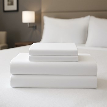Percale Weave Premium Cotton Rich Sheet Set