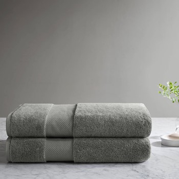 Wholesale Madison Park Signature Turkish 100% Cotton Bath Sheet 2 Piece Set