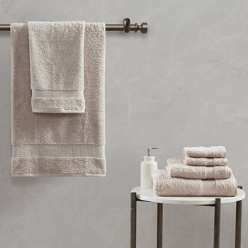 Luce 100% Egyptian Cotton 6 Piece Towel Set