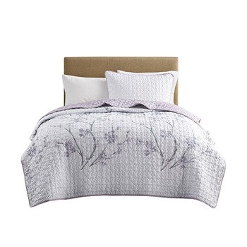 Kate Printed Reversible Quilt Set