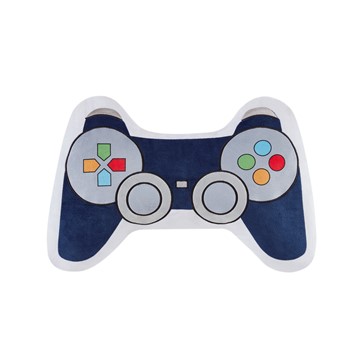 Gamer Pillow 15 X 22, Navy