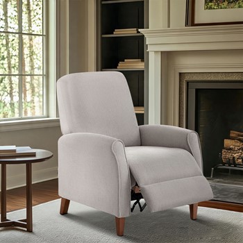 Wholesale Madison Park Marena Upholstered Manual Push Back Recliner