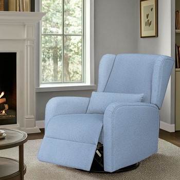 Wholesale Madison Park Candace Power Recliner 3-in-1 with Swivel, Glider, Charging Station
