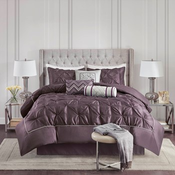 Laurel 7 Piece Tufted Comforter Set