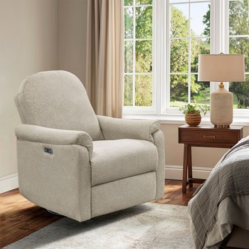 Wholesale Madison Park Elio Power Recliner 3-in-1 with Swivel, Glider, Charging Station
