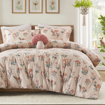 Wholesale Intelligent Design Gwen Mushroom Garden Comforter Set