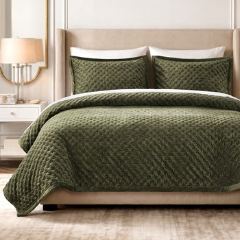 Wholesale Madison Park Signature Charleston Velvet Coverlet Mini Set