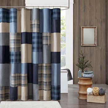 Wholesale Woolrich Winter Hills 100% Cotton Shower Curtain