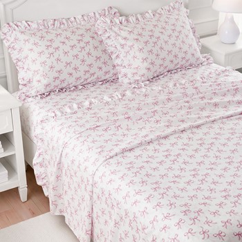 Wholesale Intelligent Design Microfiber Ruffle Sheets