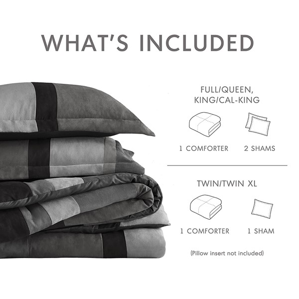 Soft Cotton XL Twin Comforter Set with Matching Sham Highlands