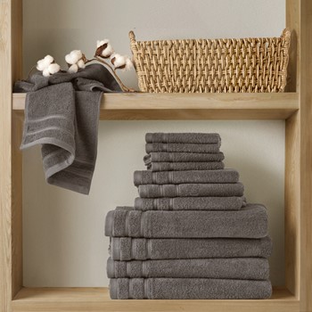 Wholesale Comfort Spaces 400GSM Essential Bundle Quick Dry 100% Cotton Towel Set