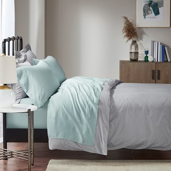 1500 Thread Count Cotton Blend 4 PC Sheet Set