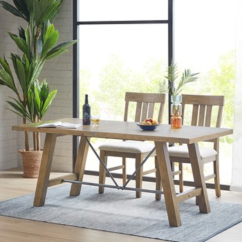 Fiona Rectangular Wood Dining Table