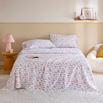 Wholesale Intelligent Design Cozy Soft Cotton Flannel Printed Sheet Set