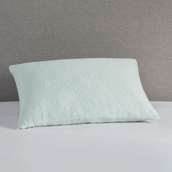 Sleep Philosophy Bamboo Shredded Memory Foam Pillow Ivory Queen, 1 unit -  Foods Co.