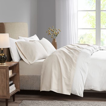 Wholesale Madison Park Luxurious Brushed Microfiber Deep Pocket Sheet Set
