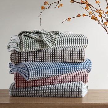 Carved Plush Blanket
