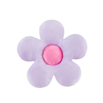 Flower Pillow 20 X 20, Purple