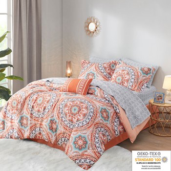 Serenity Comforter Set with Cotton Bed Sheets