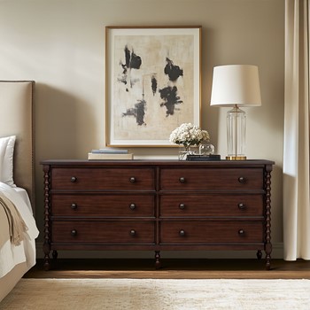 Beckett 6-drawer dresser (70"W)